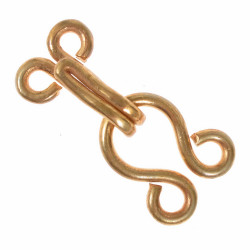 Haken und Öse Verschluss - mittel