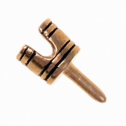 Bronzenocke der Wikingerzeit