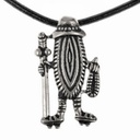 Pilgerzeichen-Anhänger "Pilgernde Vulva"