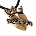 Anhänger "Gekröntes Herz"