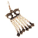 Wikinger Ohrringe mit Klapperanhänger – Pferdemotiv nach Fund aus Staraja Ladoga