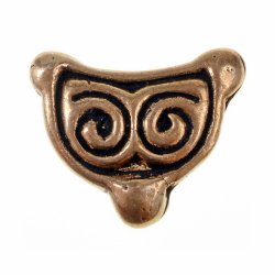 [08 ZN HaRu.b] Awarischer Beschlag - halbrund (Bronze)