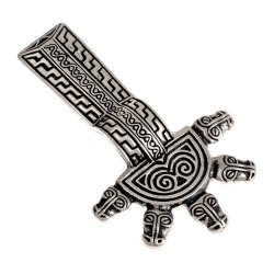 [07 Fi Bue Zoo-b] Zoomorphe Bügelfibel (Bronze)