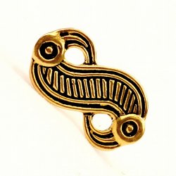 [07 Br Bird-b] Fränkische Adlerfibel (Bronze)