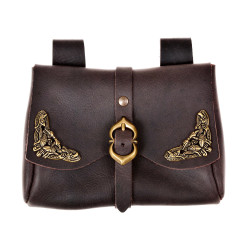 [01 T-Ma Erin.fa.br] Mittelaltertasche "Erin" (braun)