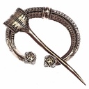 Replik einer Ringfibel Polyederfibel Klintegarda