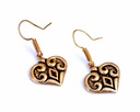 Paar Bronzeohrringe 'Chernigov' - Accessoire, Schmuck für Mittelalter, LARP und Alltag