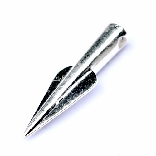 Amulett keltische Speerspitze Anhänger in Bronze