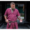 Kurzarmtunika mit Bordüre "Richard" Rot