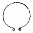 Eiserner Torque mit Spiral-Enden