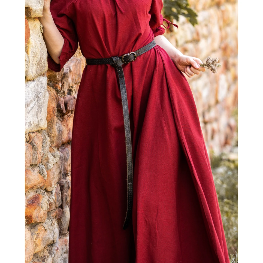 Keltischer Ledergürtel "Merle" Schwarz