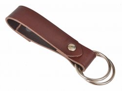 [04 Rockhalter A.fa.br.me.si] Rockzipfel-Halter - schlicht (braun, silber)